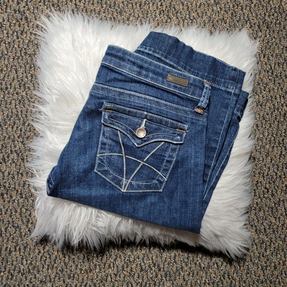 EUC Kut from the Kloth Natalie Bermuda Denim Shorts Size 8 - Picture 3 of 16